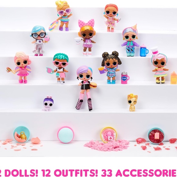 L.O.L. Surprise! Mega Ball Magic: 12 Collectible Dolls, 60+ Surprises - Picture 3 of 3